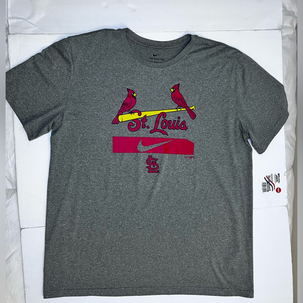 Nike Gray St. Louis Graphic Tee